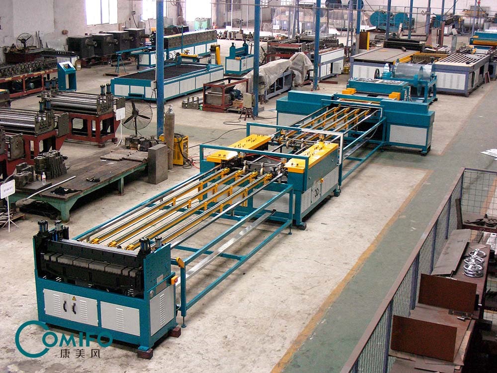 Duct production line